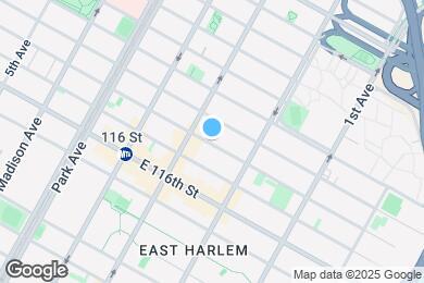 Map image of the property - 215 E 118th St