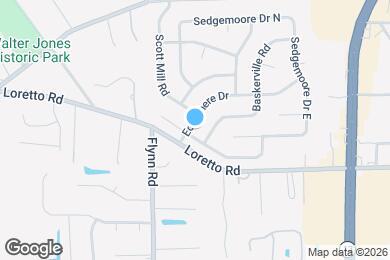 Map image of the property - 11714 Edgemere Dr