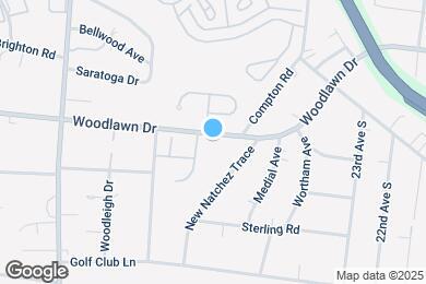 Map image of the property - 3025 Woodlawn Dr