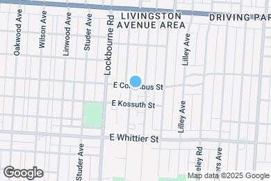 Map image of the property - 1014 Miller Ave