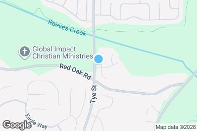 Map image of the property - 153 Bay Ct Dr