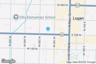 Map image of the property - 141 W 200 N