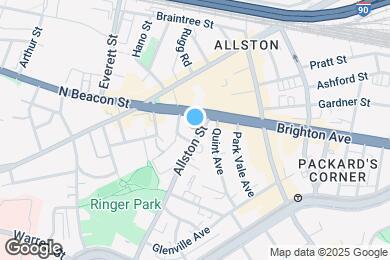 Map image of the property - 13 Allston St