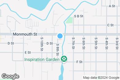 Map image of the property - Ash Creek Apartments