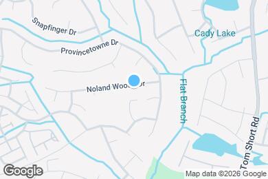 Map image of the property - 7811 Noland Woods Dr