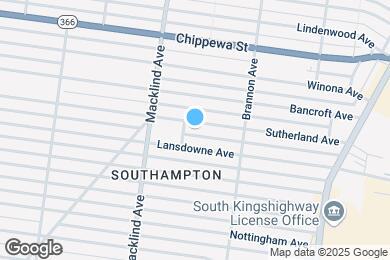 Map image of the property - 5302 Sutherland Ave