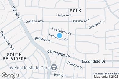 Map image of the property - 6916 Polvadera Dr