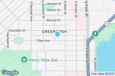 Map image of the property - 1126 Vilas Ave