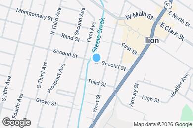 Map image of the property - 63 Second St