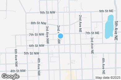 Map image of the property - 642 2nd Ave NW