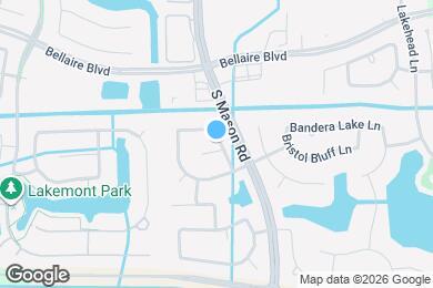 Map image of the property - 20702 Sommerset Branch Ct