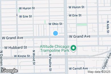 Map image of the property - 1641 W Grand Ave