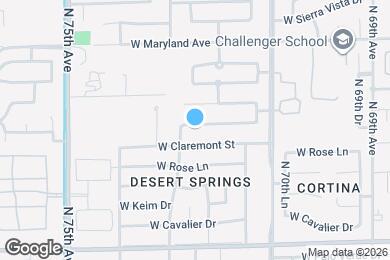 Map image of the property - 7221 W Marlette Ave