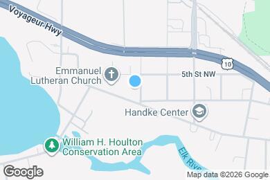 Map image of the property - 413 Rush Ave NW