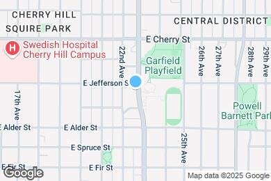 Map image of the property - 425 23rd Ave S