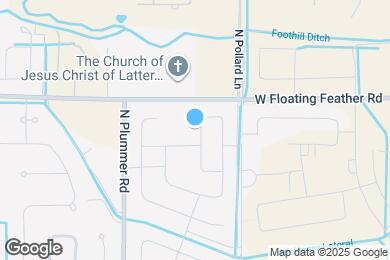 Map image of the property - 1529 N Garnet Creek Ave