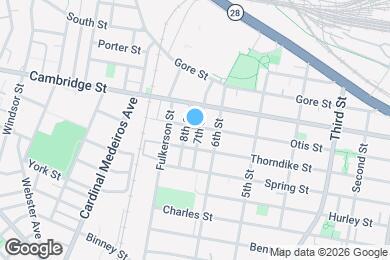 Map image of the property - 160 Otis St