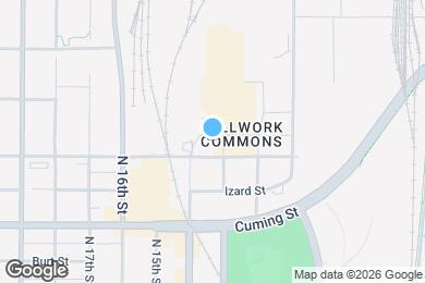 Map image of the property - The Frame