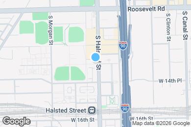 Map image of the property - 808 W University Ln