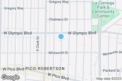 Map image of the property - 1035 S Shenandoah St