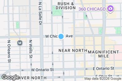 Map image of the property - 744 N Dearborn St