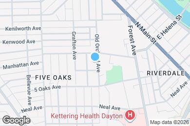 Map image of the property - 1019 Old Orchard Ave