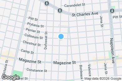 Map image of the property - 4936 Coliseum St
