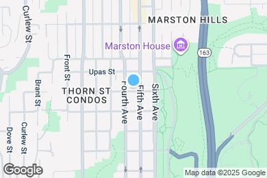 Map image of the property - 428 Thorn St