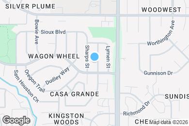 Map image of the property - 3213 Laredo Ln