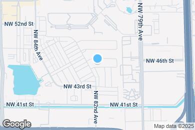 Map image of the property - 8143 NW 45th St