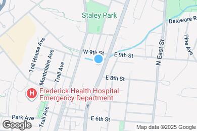 Map image of the property - 813 N Market St