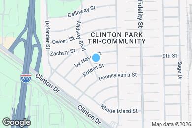 Map image of the property - 205 Bolden St