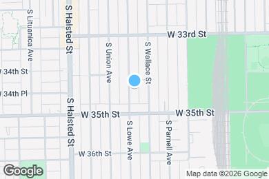 Map image of the property - 3421 S Lowe Ave
