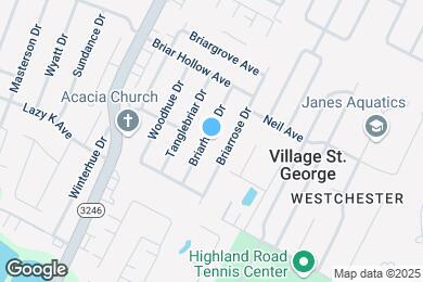Map image of the property - 1128 Briarhurst Dr