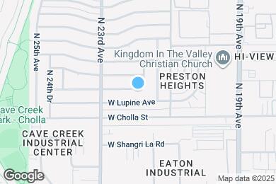 Map image of the property - 2201 W Cortez St