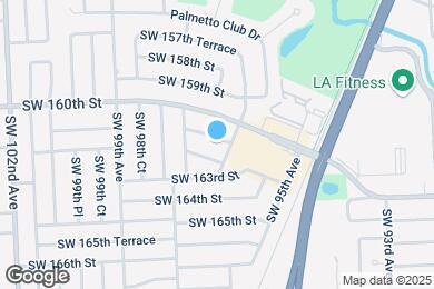 Map image of the property - 9710 SW 161st St