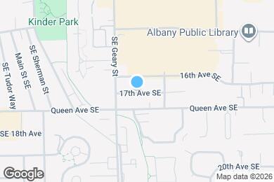 Map image of the property - 1825 17th Ave