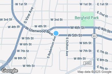 Map image of the property - 532 W 5th St