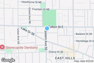 Map image of the property - 20 Eastern Ave SE