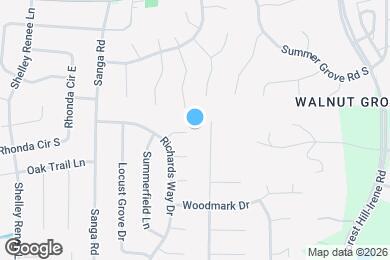 Map image of the property - 8866 Quailwood Cove