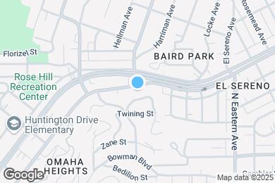 Map image of the property - Huntington Hacienda II Apartment Homes