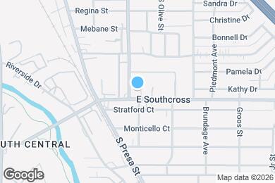 Map image of the property - 1501 E Southcross Blvd