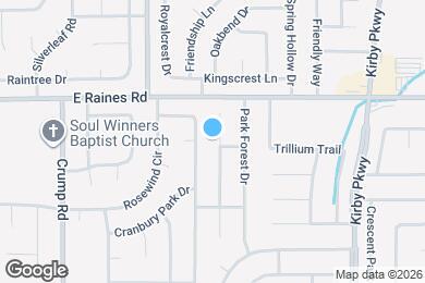 Map image of the property - 4217 Willow Park Dr