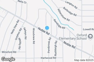 Map image of the property - 2307 Noble Rd