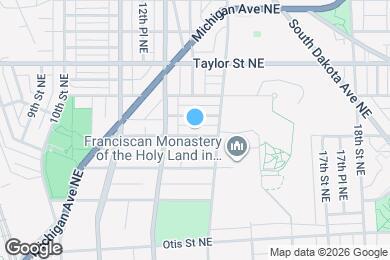 Map image of the property - 1324 Randolph St NE