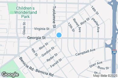 Map image of the property - 1617 Georgia St