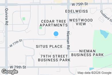 Map image of the property - 11212 W 77th St