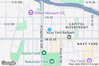 Map image of the property - Coda on Half | Luxury Navy Yard / SE DC Ap...