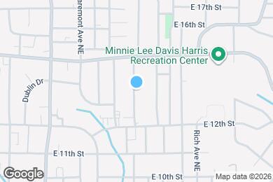 Map image of the property - 1303 N Jackson Ave