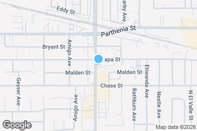 Map image of the property - 8548 Reseda Blvd